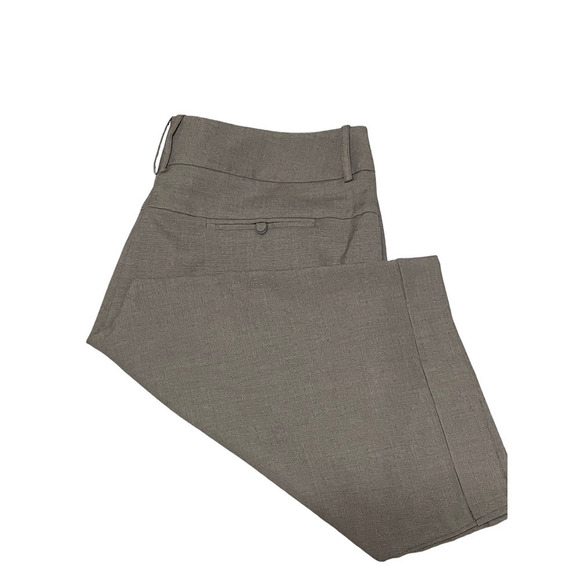 Worthington Short Modern Fit Women's Size 18 Tan Checked Cuffed Bermuda - Picture 3 of 10